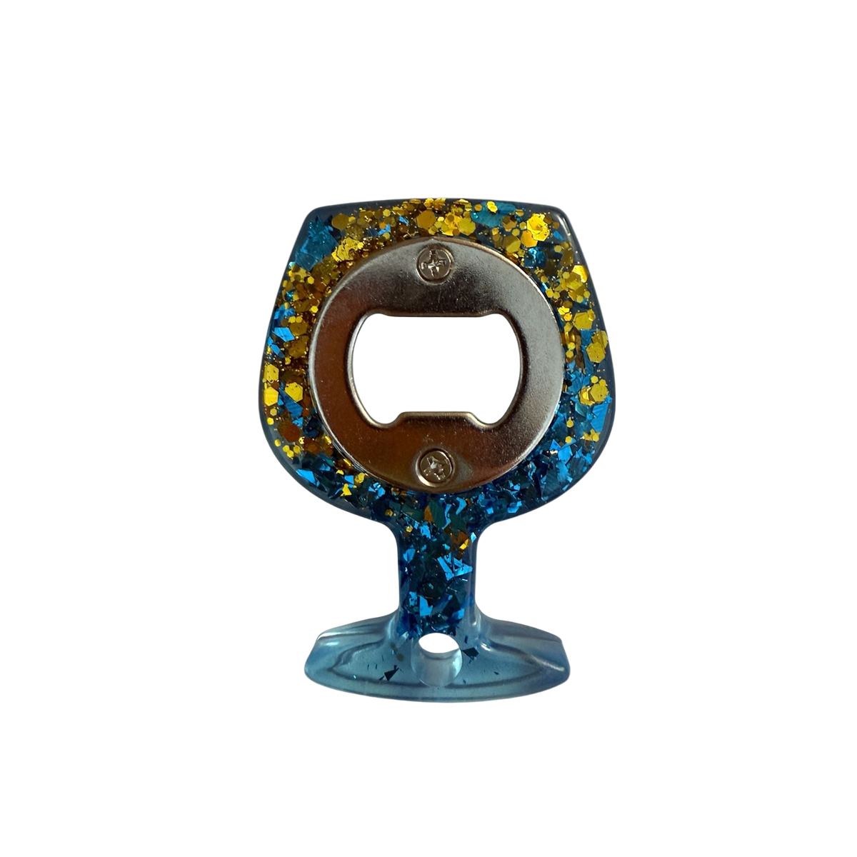 "Sky Bloom" – Resin Bottle Opener