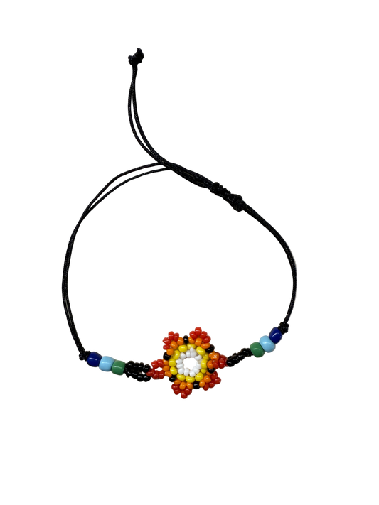 Beaded Flower Bracelets