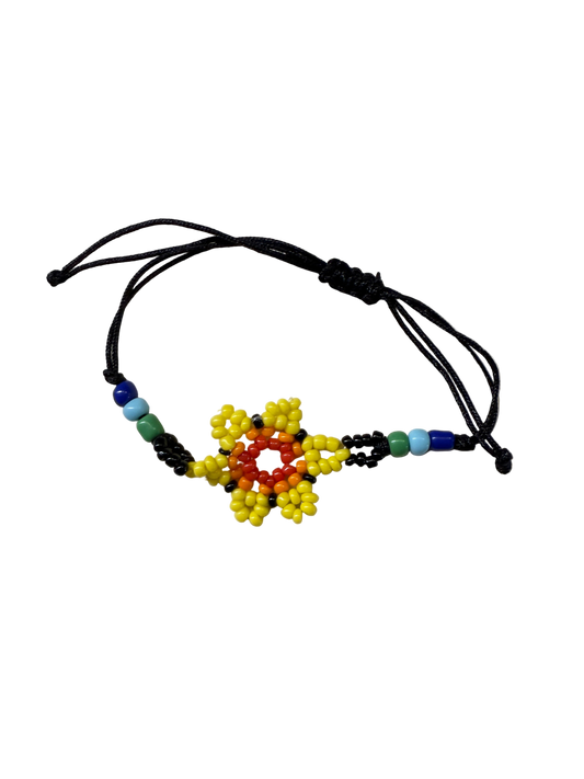 Beaded Flower Bracelets