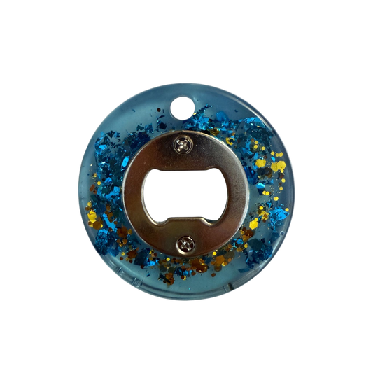 "Ocean Pop" – Resin Bottle Opener