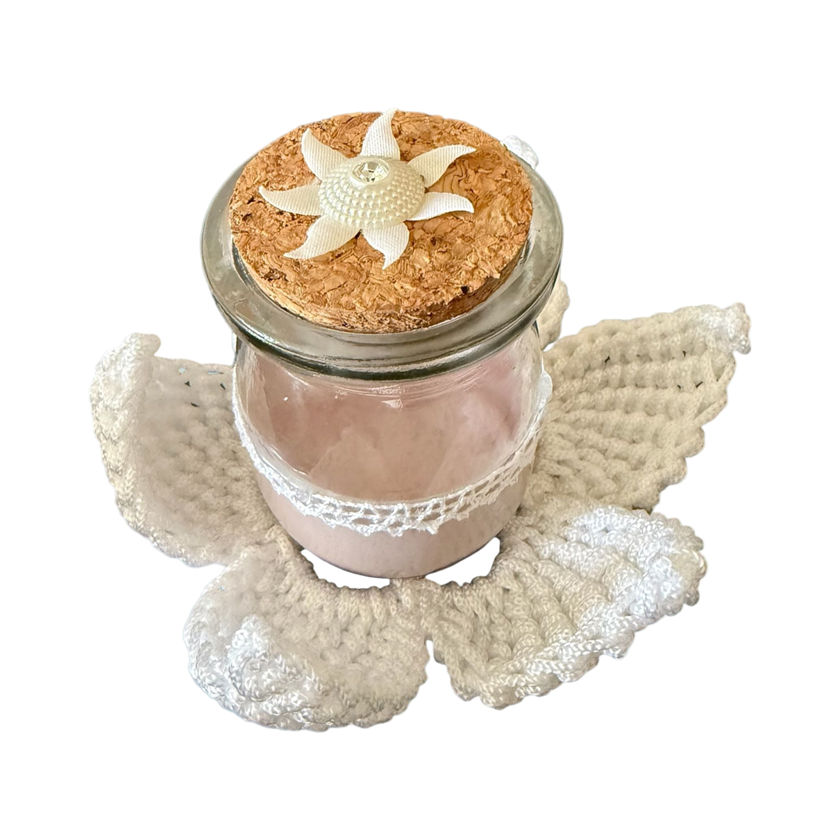 Candle with Lace